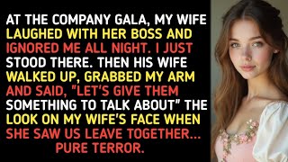 AT THE COMPANY GALA, MY WIFE LAUGHED WITH HER BOSS AND IGNORED ME ALL NIGHT. I JUST STOOD THERE.