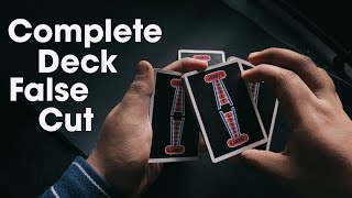 Entire Deck Stays The Same! | Deceptive 4 Packet Table Complete False Cut Tutorial