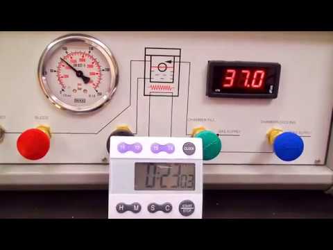 Instructions on using the EMS 850 Critical Point Drier for SEM specimen preparation. content media