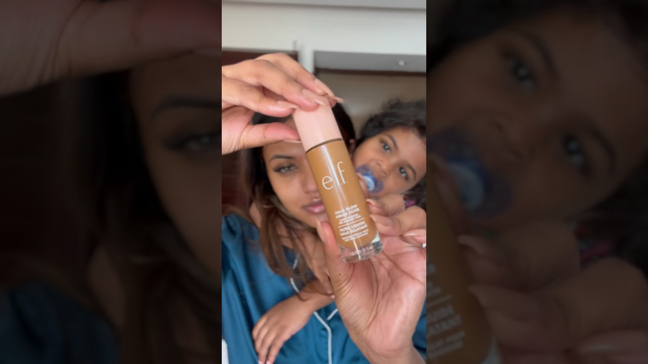 Quick makeup with my baby boy in 