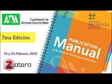 Día1: Cómo Elaborar Bibliografías y Citas (APA 7)