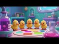 Five Little Ducks Explore Color Lab Nursery Rhyme Kids Song