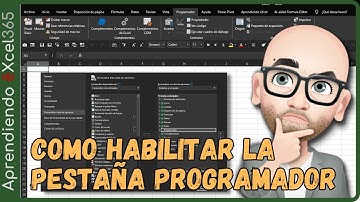 How to enable PROGRAMMER tab Excel 365 | VBA | Visual Basic
