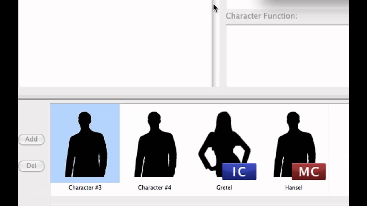 the character info window in dramatica story expert mp4 youtube