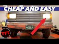 A $60 Fix Transformed The Front Of Our 1989 Ford F-350 And It Can Do The Same For You Too!