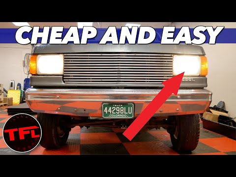 A $60 Fix Transformed The Front Of Our 1989 Ford F-350 And It Can Do The Same For You Too!