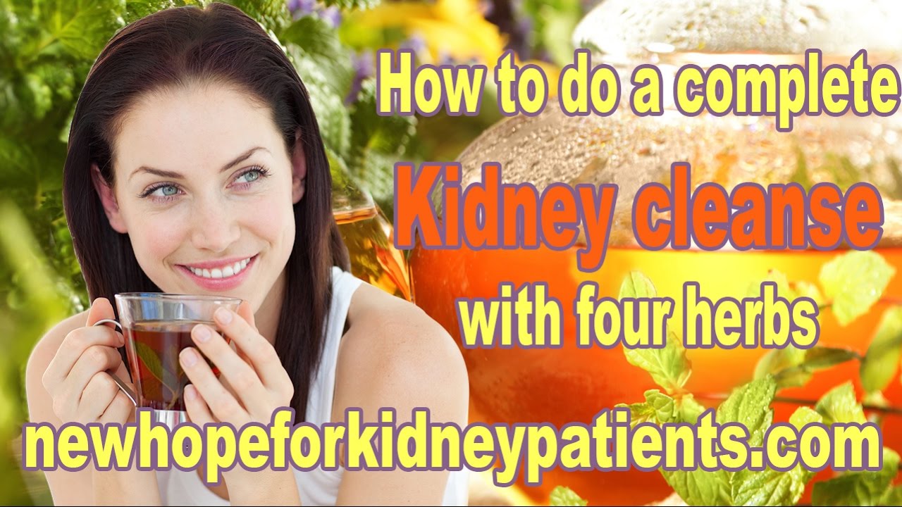 How To Do a Complete Kidney Cleanse with Four Herbs - YouTube