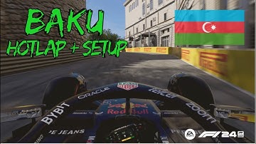 F1 24 BAKU HOTLAP + SETUP - [1:38.068] - NO ASSISTS