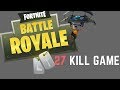 FORTNITE BATTLE ROYALE - 27 KILL GAME with the Nathans