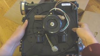 Carrier Bryant JE1D013N Draft Inducer Motor Furnace HVAC Assembly Detailed View (HC27CB119, 320725)