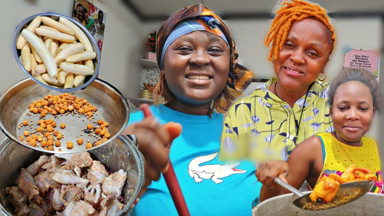 Mama est là avec nous pour les préparatifs du Happy birthday de Bébé louange partie #02