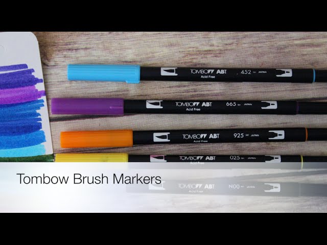 Tombow Dual Brush Pens - Bible Art Journaling Challenge Lesson 16 