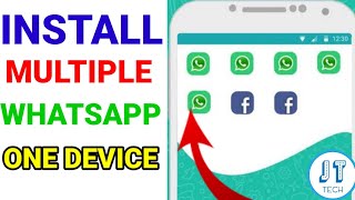 How To Get Multiple WhatsApp Account || Install Multiple WhatsApp Apps On One Device JT Tech screenshot 5