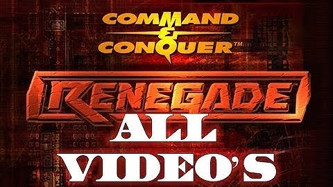 Command & Conquer Renegade All Video
