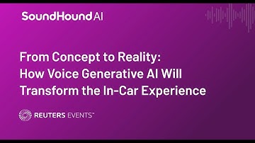 From Concept to Reality—How Voice & Generative AI Will Transform the In-Car Experience