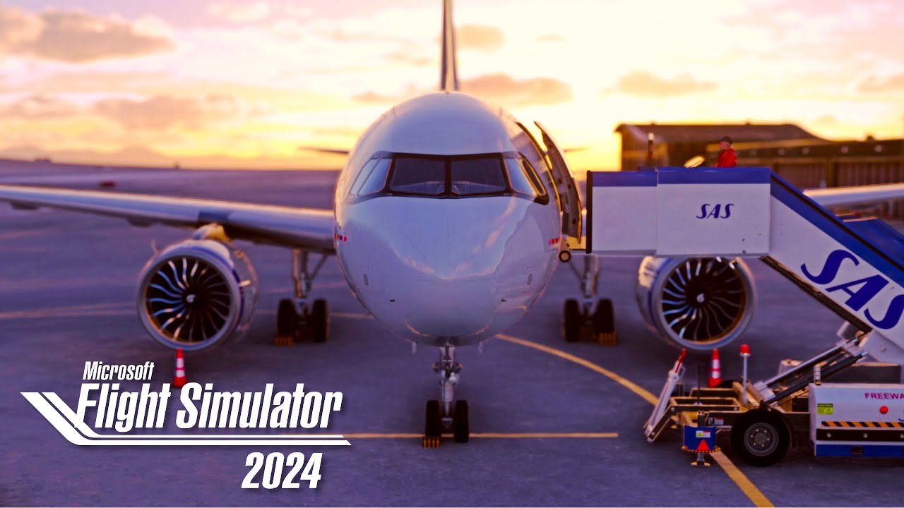 TOWARDS THE LIGHT: Svalbard ✈ Oslo in MSFS 2024