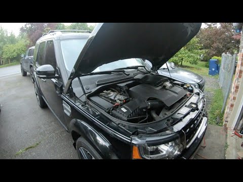 Replacing Alternator/Generator on Land rover discovery LR4 v6, v8 DIY