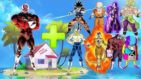 dragon Ball character jiren fusion mode 🧬#dragonball #anime #short #video