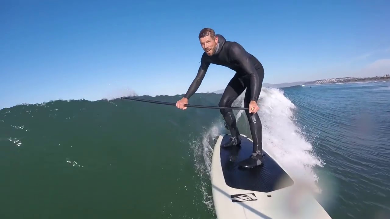 paddle surf bottom turn YouTube