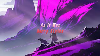 Harry Styles - As It Was (Lyrics)