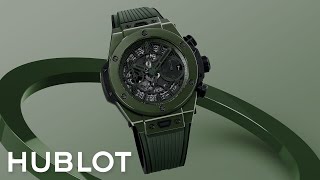 HUBLOT - BIG BANG UNICO DARK GREEN CERAMIC – Hublot watch video