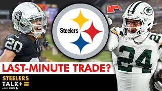 JUICY Steelers Trade Rumors PIT INTERESTED In 2 Veteran DBs As Omar Khan Eyes Last-Minute Trade