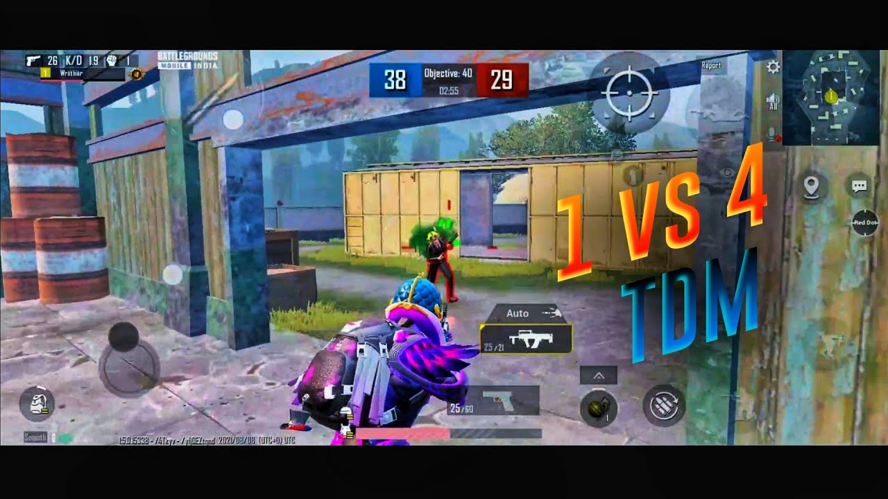 MY TEAMMATES LEAVE ME ALONE IN TDM || 1 VS 4 || BGMI TDM . - YouTube