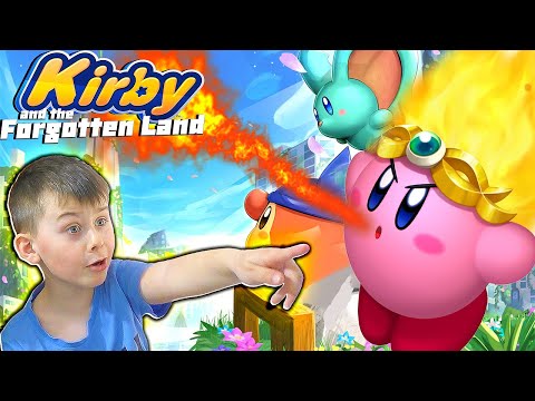 Видео: ОГНЕННЫЙ КИРБИ в Kirby and the forgotten land | КИРБИ и забытая земля | Егор Играет - ИГРАЗАВР