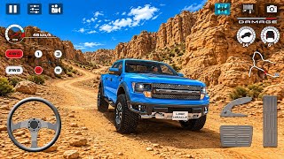 🔥 Impossible Canyon Offroad Challenge! Extreme 4x4 Pickup Truck Driving | King Cars 🚙🏜️🔥 screenshot 2