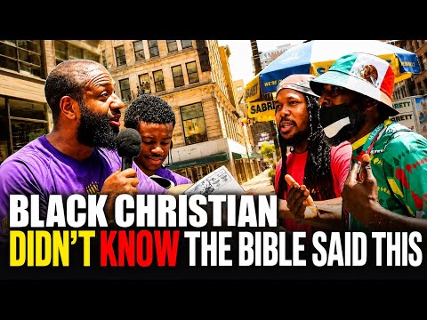 BLACK CHRISTIAN DIDN’T KNOW THE BIBLE SAID THIS #VIRAL #TRENDING #REACTION