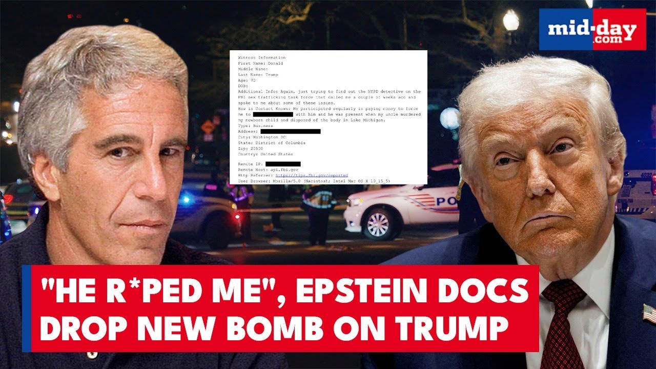 Unfounded Drop Trump's R*pe Allegation Shrouded In Redactions: DOJ Dismisses ...