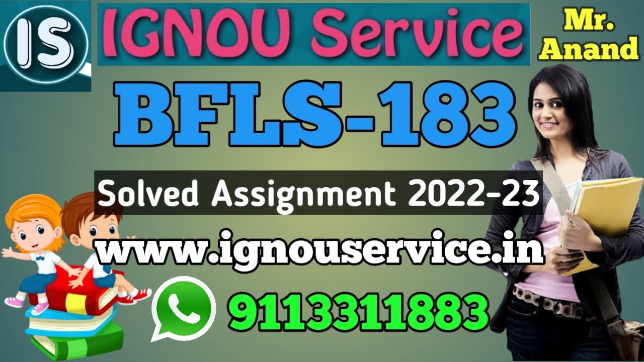 BFLS-183 Solved Assignment||2022-23