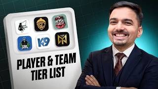 Team & Players Tier List Ranking w/Guest | BGIS 2026 LAN Finals screenshot 4