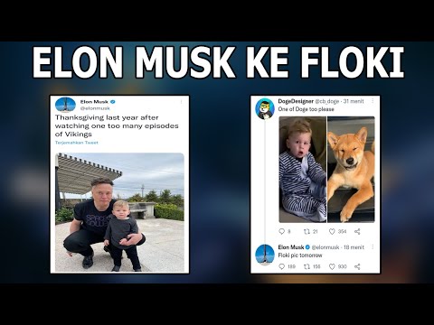 ELON MUSK LAGI MENGGORENG NAMA FLOKI DAN FLOKI INU MERETWEETNYA | APAKAH AKAN DAMPAK POSITIF ??