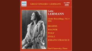 5 Gedichte fur eine Frauenstimme, "Wesendonck Lieder": No. 3. Im Treibhaus
