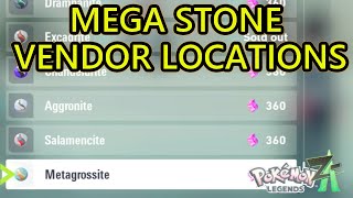 Pokemon Legends Za Where To Buy Mega Stones. Mega Stone Shop Locations And Mega Shard Shop Location