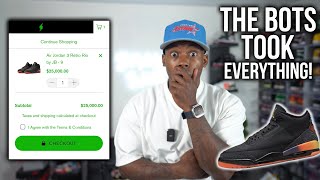 BOTTERS Paid $25K! The J Balvin Jordan 3 Release Was Really SURPRISING! SECOND Chance On NIKE SNKRS!