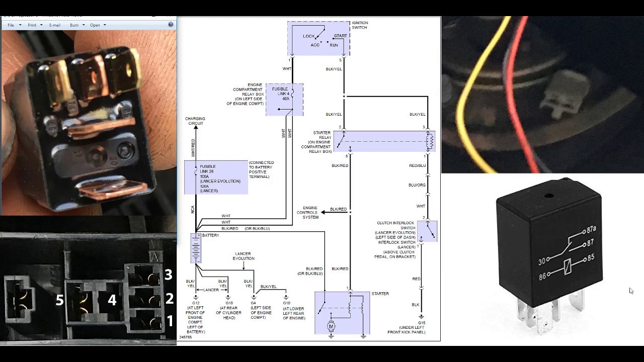 2006 Mitsubishi Lancer 2.4L Manual Trans No Start - No Crank