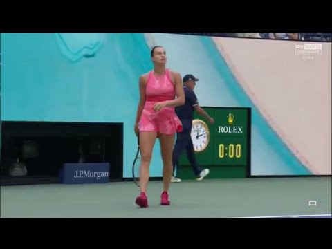 Aryna Sabalenka 🇧🇾 Vs Qinwen Zheng 🇨🇳 U.S. Open Quarterfinal - YouTube