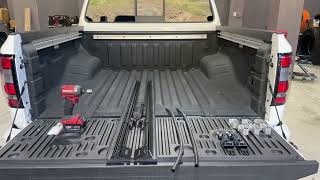 Nissan Frontier Bed Cover Installation (2022-2024) -TonnoFlip Tonneau Covers- #nissanfrontier