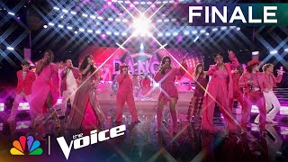 The Top 12 Finalists and Rudi Perform Dua Lipa's "Dance The Night" | The Voice Live Finale | NBC