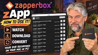 How to Use ZapperBox zApp: Watch, Download & Convert DVR Recordings on Mac or PC!