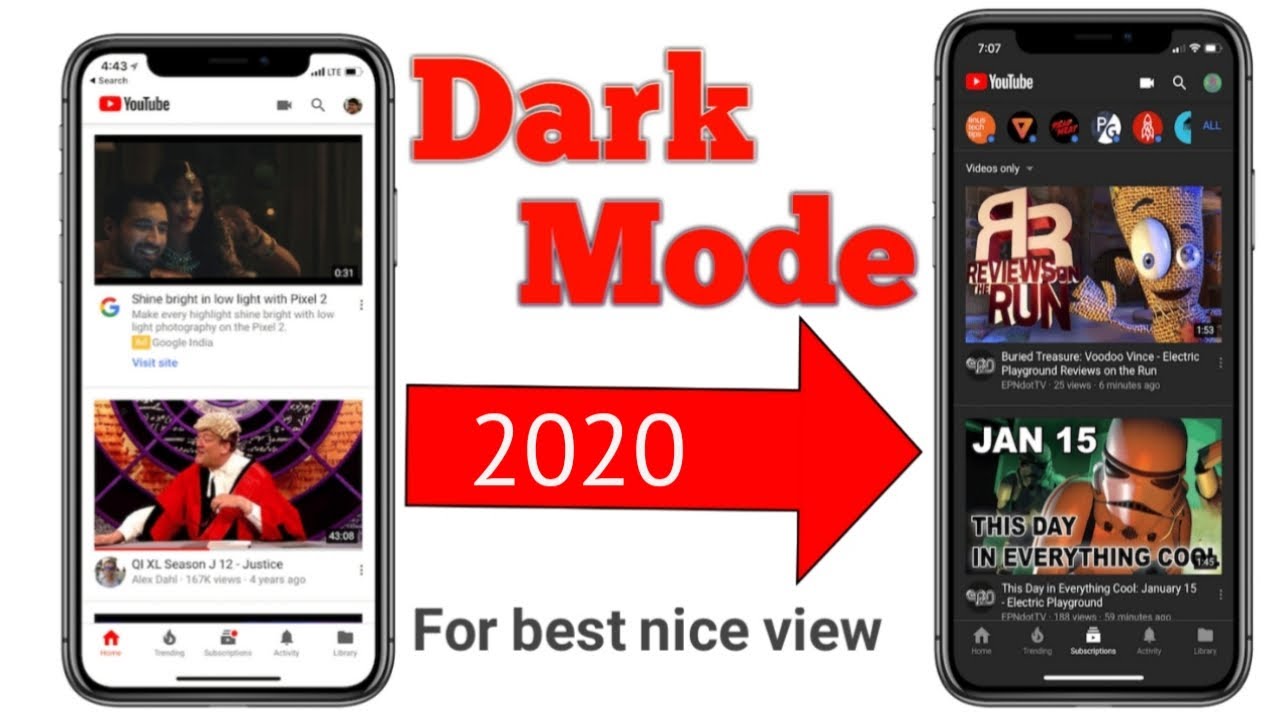Dark Mode - YouTube