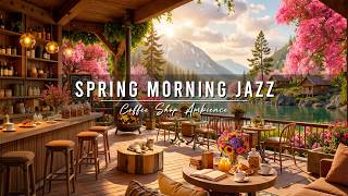 Warm Morning Jazz 🌸 Cozy Spring Coffee Shop Ambience & Relaxing Jazz Instrumental Music to Study screenshot 5