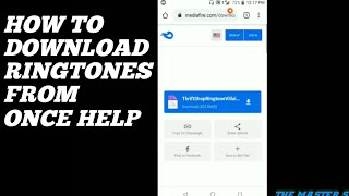 How to download ringtones from my link's once help || TMS