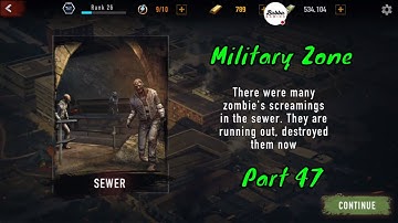 MAD ZOMBIES : Offline Zombie Games-R7 Military Zone -Part 47-Gameplay Walkthrough-(Android-iOS)