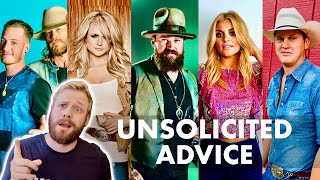 Giving Country Stars Advice They Didn't Ask For