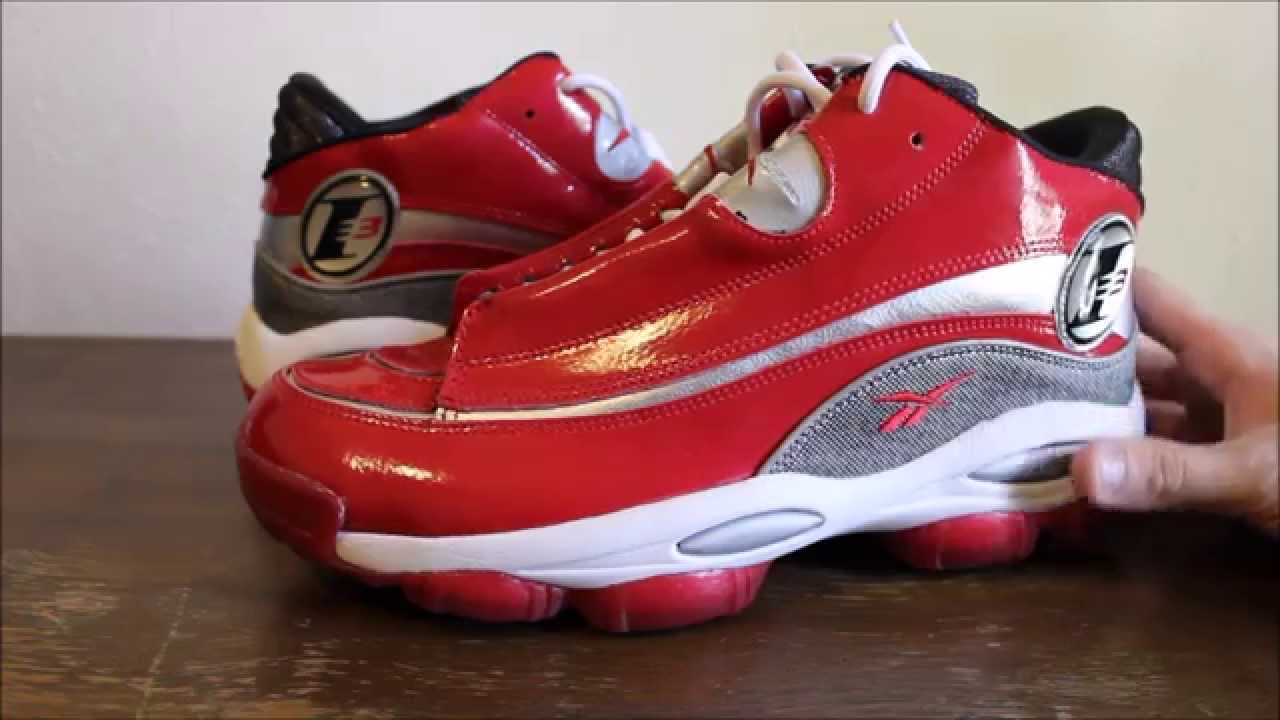 reebok answer red