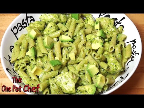 Creamy Chicken Pesto Pasta | One Pot Chef