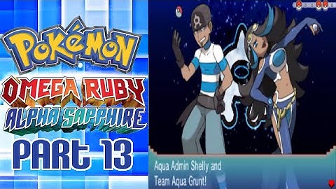 Pokemon Omega Ruby & Alpha Sapphire Playthrough Part 13 - Meteor Falls